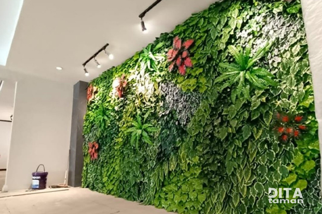 Jasa Pembuatan Vertical Garden Sintetis