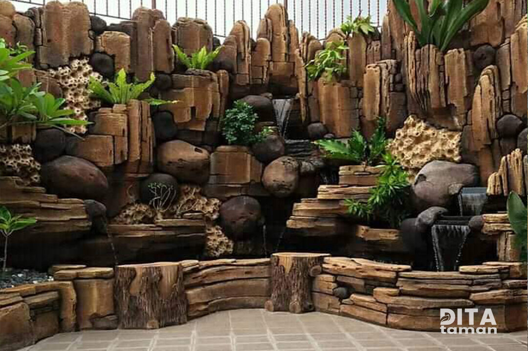 Dita-Taman (25) Jasa Pembuatan Kolam Ikan Koi